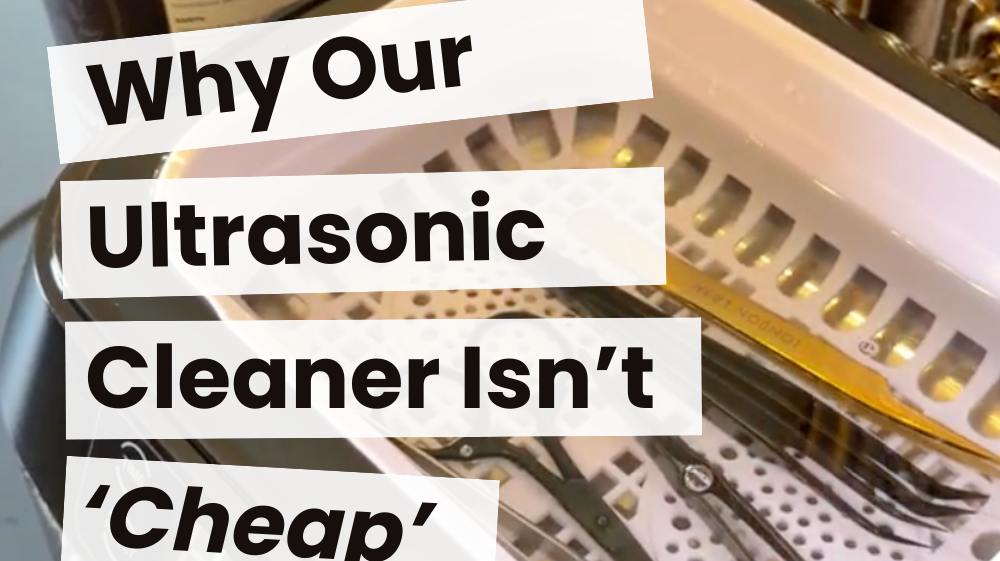 Why a Professional Ultrasonic Cleaner Isn’t “Cheap” - And Why That’s a Good Thing