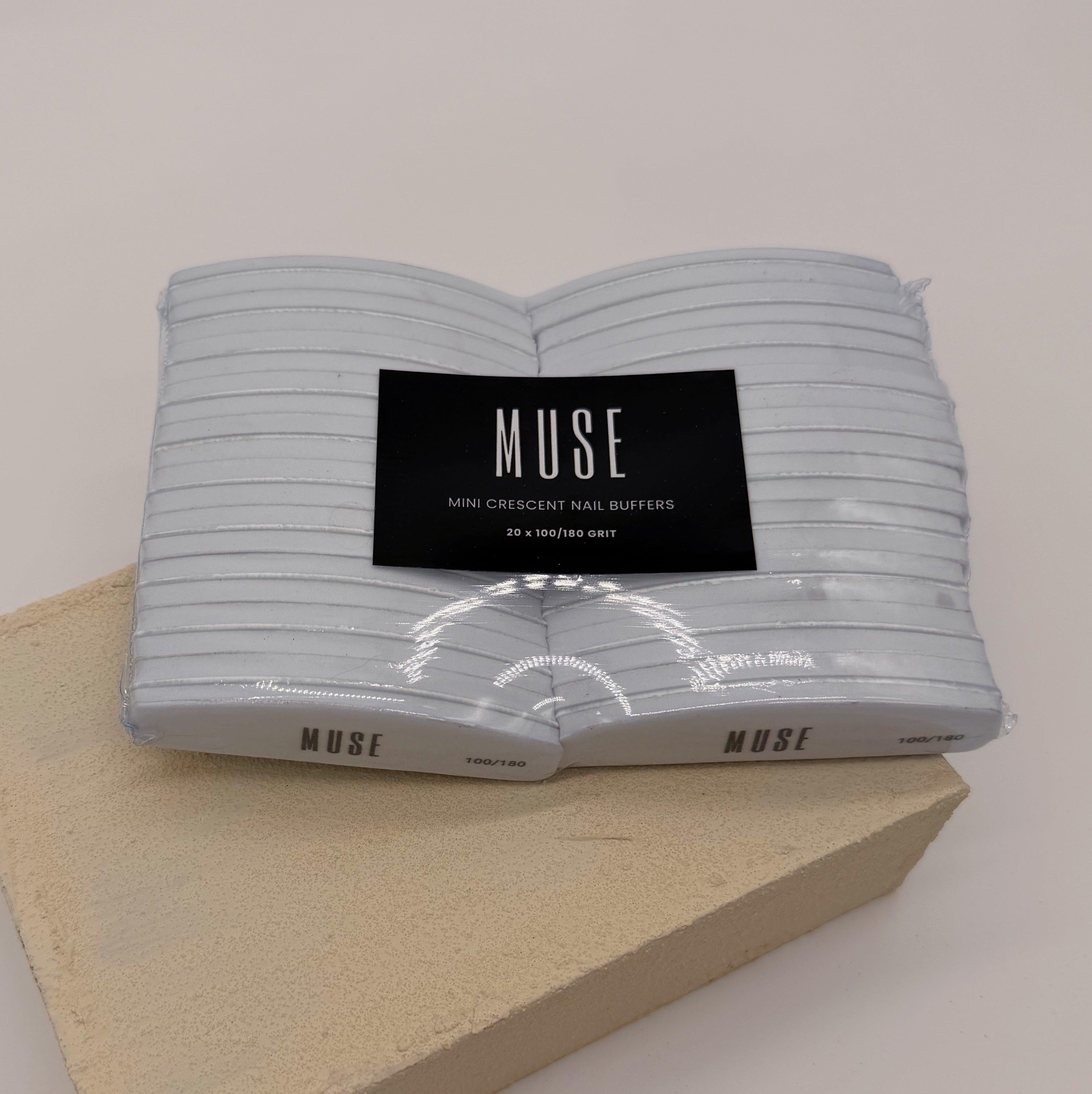 Mini Nail Buffers 100/180 grit (20 pcs)