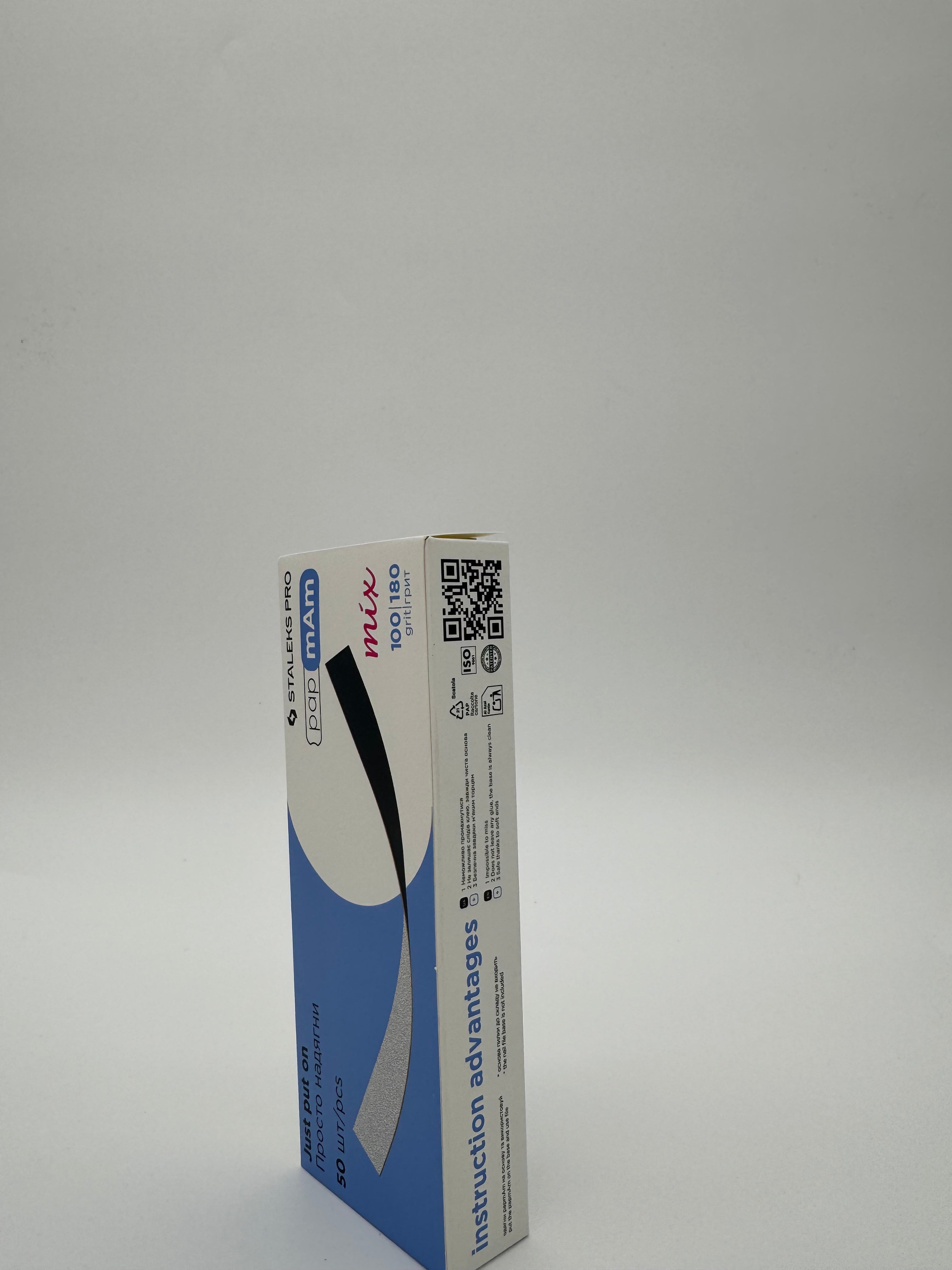 Disposable Double-sided Files for Straight Base 100/180 (50 pcs)