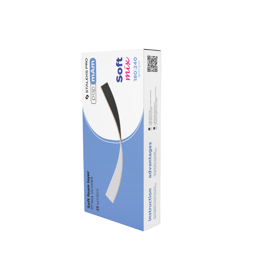 Disposable Double-sided Files for Straight Base 180/240 (25 pcs ...